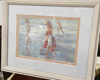 beach scene