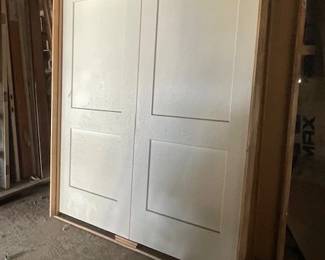 Double interior door example