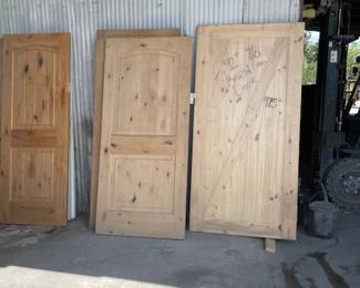 Interior wood door only's