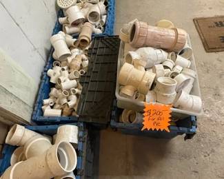 Large lot of PVC, all 1 low price