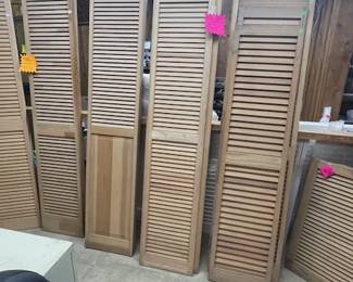 Louvers, can be used for projects