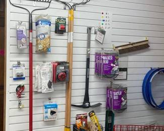 Garden supplies and implements