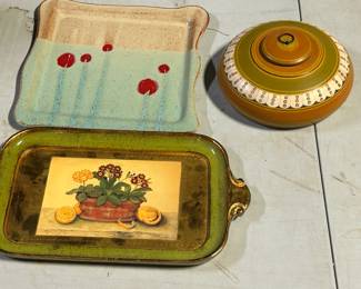Vintage servingware