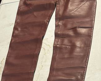 Leather pants