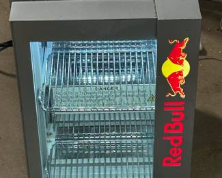 Red Bull drink mini fridge