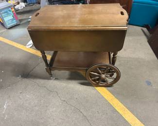 Vintage rolling cart