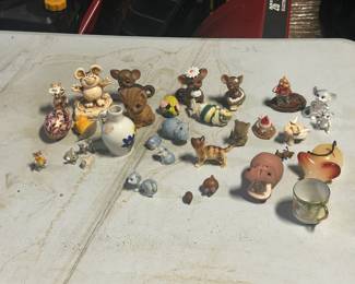 Animal trinket lot