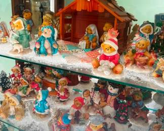 A large collection of Cherished Teddies Bears!