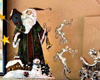 Metal Christmas decor 