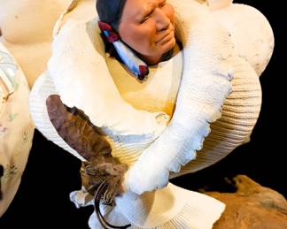 Native American sculpture 