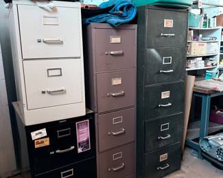 File cabinets