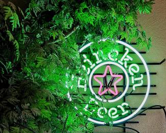 Heineken beer neon sign