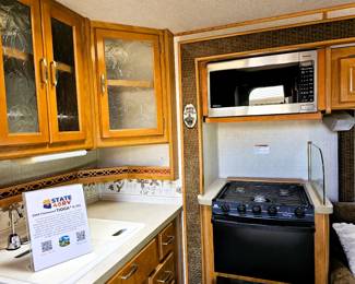 BID on this pristine motorhome. Come to the sale to see this motorhome and place bid at register. Just like the home this couple kept, immaculate. Photo of the details of this motorhome is in this listing. Please read the photo details for all the information on this 2004 Motorhome with 2 slide outs with 50K miles. Runs like a charm. So well taken care of. Sleeps 6 people. Dining turns into a bed and sofa turns into a bed and there is a slide out master bedroom. Bathroom with toilet and sink and then a separate shower. Plus the Burr Lift supports up to 4000 lbs!