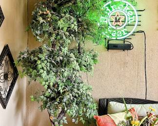 Fake indoor tree