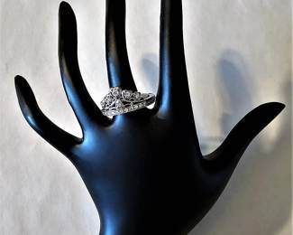 Rings for sale. We have sterling silver rings and necklaces.  Handcrafted one-of-a-kind sterling. Also a gold and diamond ring.