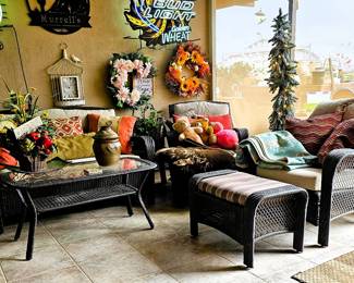 Patio and outdoor furniture set
