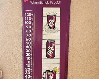 Dr. Pepper thermometer