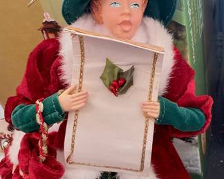 Caroler Christmas decor