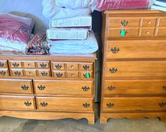 Vintage dresser and chest of drawers also known as "Chester Drawers"