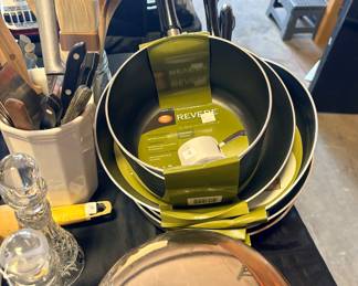 New pots and pans by Revere ware
