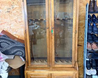 Vintage gun cabinet