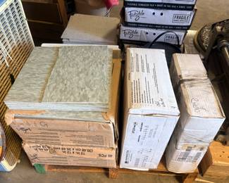 Vinyl composite tiles