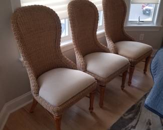 Dining chairs - 8 available