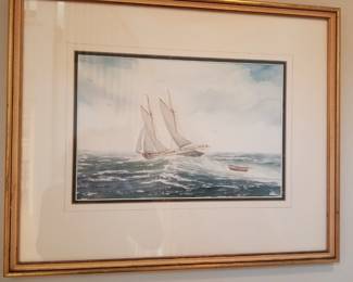 Nautical watercolor