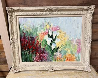 Oil painting on canvas
