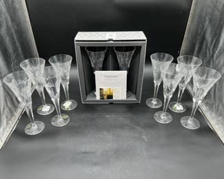 Waterford stemware.
