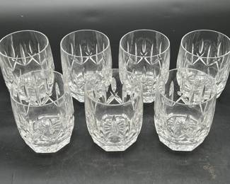Waterford glasses.