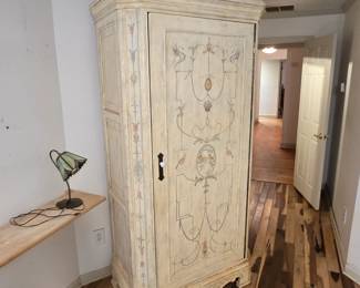 Painted armoire