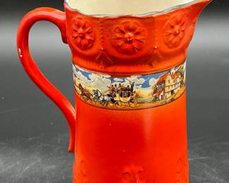 Germany painted pitcher