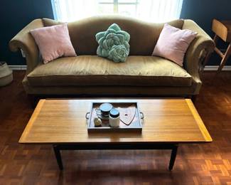 Vintage Velvet Couch