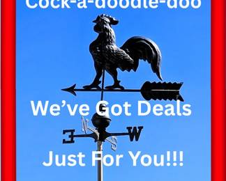 Cockadoodledoo,,,Weathervane