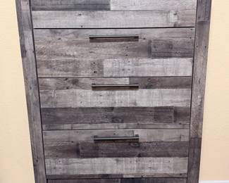 Modern grey wood-like dresser
