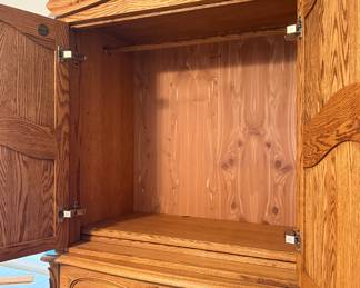 Wood armoire