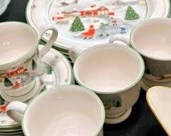 Christmas plate set
