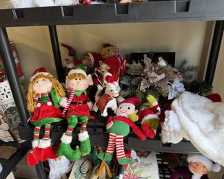 Christmas including Annalee dolls