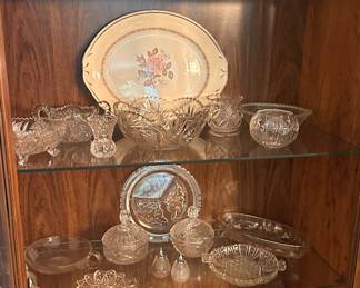 Cut and pressed glass