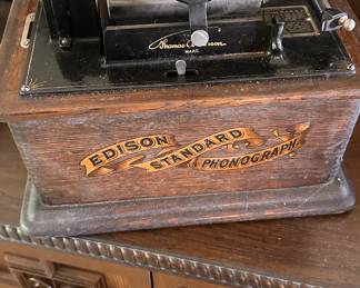 Edison phonogram