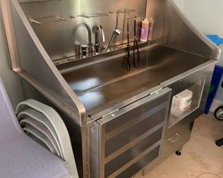 Industrial Dog Washing Station