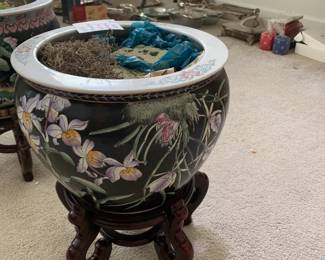 #10	Koi Pot on Stand	 $75.00 
#11	Koi Pot on Stand	 $75.00 
