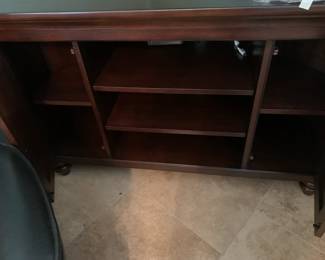 #30	Wood Corner TV Stand w/2 doors & 4 shelves - 48x22x31T	 $100.00 
