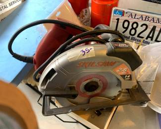 #49	Skil Circular Saw w/Lazer Cut line	 $35.00 
