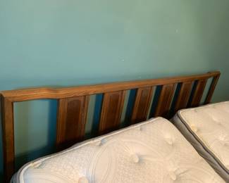 #34	Wood King Size headboard Only	 $75.00 
