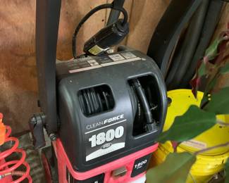 #52	CleanForce 1800 PSI Pressure Washer - Electric	 $50.00 
