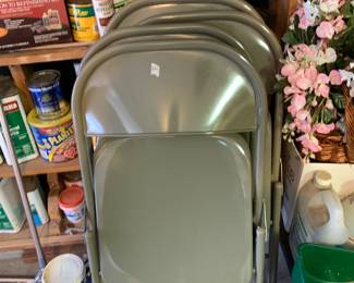 #60	Set of 4 Metal Chairs	 $20.00 
