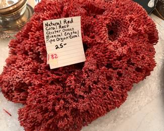 #132	red coral 	 $25.00 
