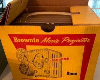#111	Browning 8 mm projector 	 $30.00 
